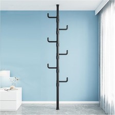 Ausziehbar Garderobenständer Kleiderständer Kein Bohren Freistehend Kleiderstang