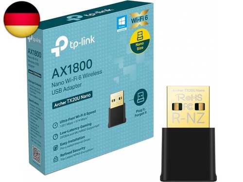 Link archer tx20u - tp-link, wlan