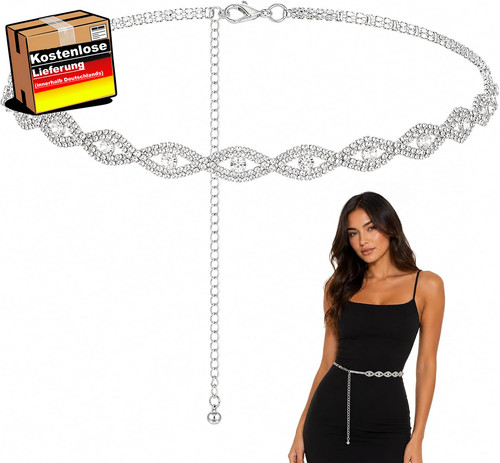 Glitzergürtel damen für - glitzergürtel,