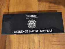 NORDOST REFERENCE BI-WIRE JUMPERS BRAND NEW, BOXED