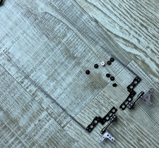 Lenovo Ideapad 3 15ADA05 Display Scharniere rechts und links inkl. Schrauben