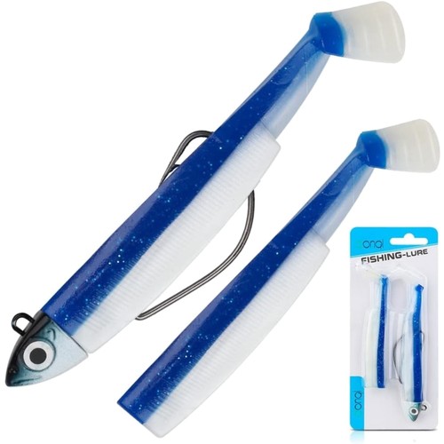 Gummifische mit jigkopf - gummifische,