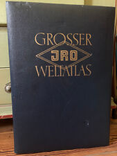 Atlas sehr grosser JRO Weltatlas Jubiläumsausgabe 1954 (Sammlerstück)
