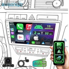 DAB+ Carplay Android 15 Autoradio GPS WIFI Für Audi A6 4B2 4B5 C5 1997-2005 NAVI