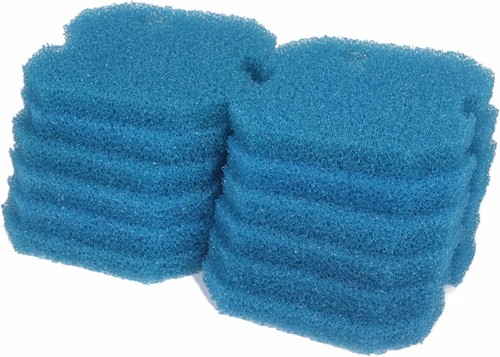 Filterschwamm blau polyester - filterschwamm,