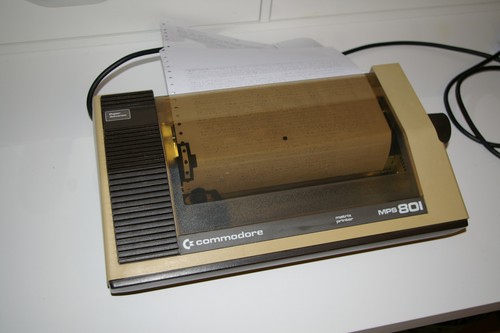 Commodore mps 801 nadeldrucker - commodore, mps-801