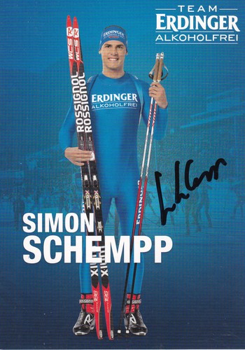 Autogramm simon schempp - autogramm,