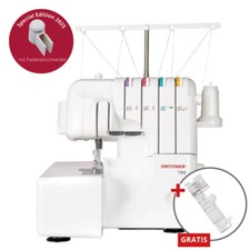 GRITZNER 788 Version 2025, Fadenabschneider, Klarsichtfuss, LED + 5 Sonderfüße