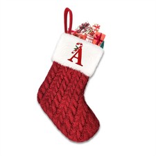 Weihnachtsstrumpf  Weihnachtsmann Süßigkeiten Geschenktüte hängende Dekor A-Z