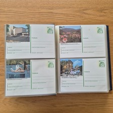 Bildpostkarten in einem Album