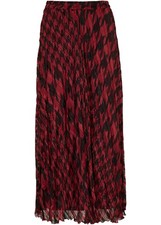 Chiffonrock mit Hahnentritt