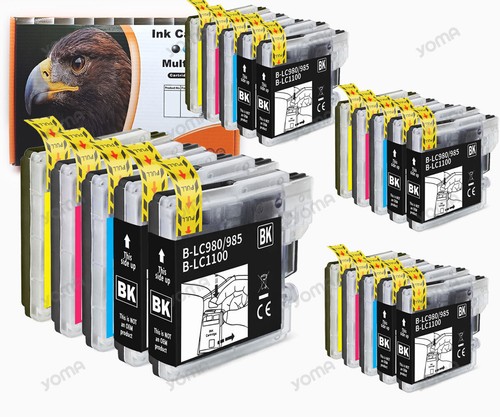 Patronen für brother - patronen, lc-1100