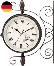 Bahnhofsuhr Doppelseitig