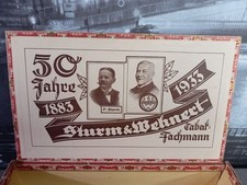 Alte Holz Zigarrenkiste 50