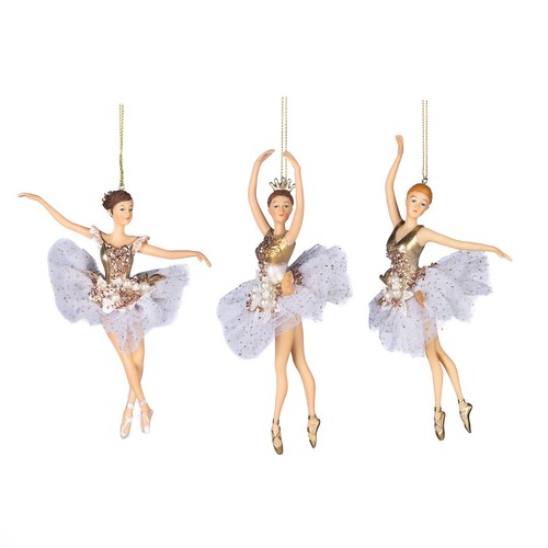 Eine ballerina figur hängend - eine,