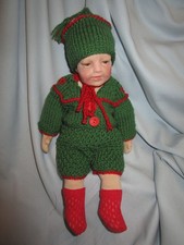 STRICKANZUG 4-teilig