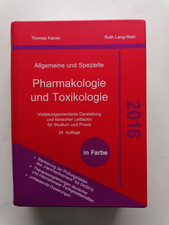 Pharmakologie und Toxikologie 2016, 24. Auflage