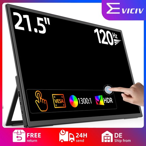 Eviciv 120hz touch - touch, portable