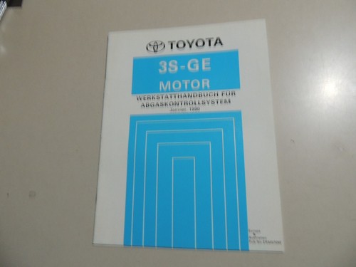 Toyota mr2 werkstatt hand - w2,
