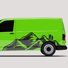 Aufkleber Berge Wandern Natur