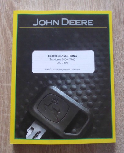 John deere schlepper 7600 - john,