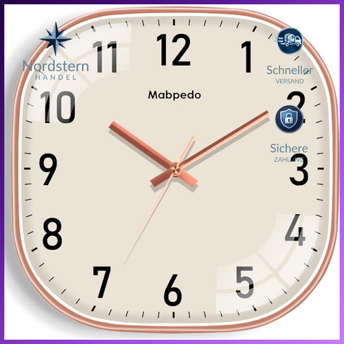 Wanduhr akku betrieben - wanduhr, 30cm