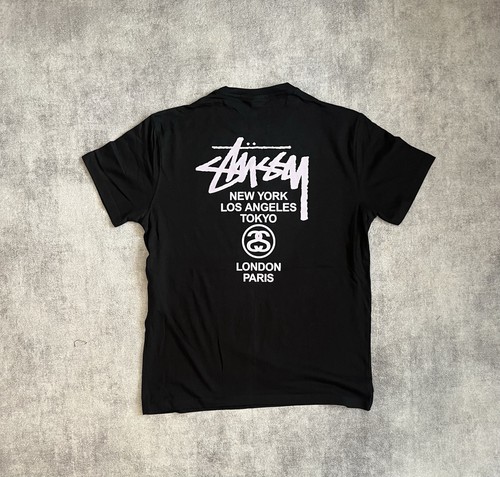 Stussy world tour shirt - stussy,