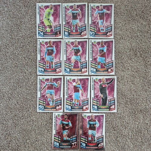 Burnley match attax - match,