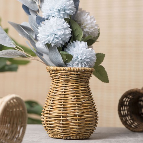 Korbgeflecht vase luftig - korbgeflecht-vase,