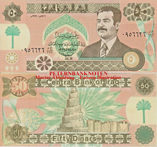 IRAK  IRAQ  50 Dinars 1991