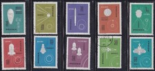 Briefmarken Polen 1963 Mi Nr. 1437-46 Eroberung des Weltraums  gest