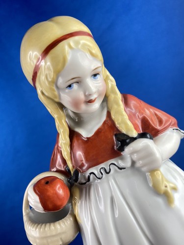 Porzellan figur katzhütte - figur,