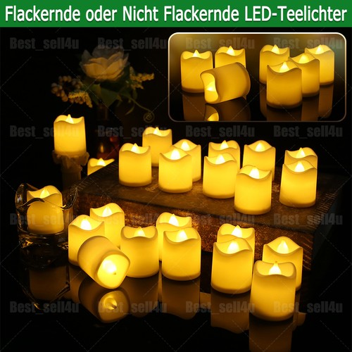24x led teelichter - 12/24x,