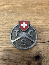 Alte Autoplakette Schweiz Touring Club Badge Oldtimerplakette Plakette 5606.19