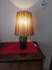 Tischlampe / Kunstlampe Tischleuchte Handarbeit Vintage Glas