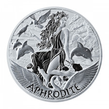 Tuvalu - Gods of Olympus - Aphrodite 2022 - 1 OZ Silber Silver Götter des Olymp