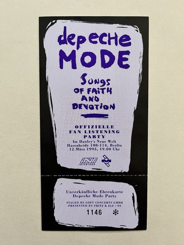 Depeche mode sofad - sofad, fan