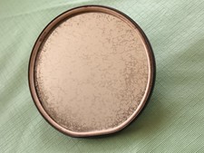 Oldtimerspiegel alter Laster rund Metall Ø 127 mm aus Nachlass Patina