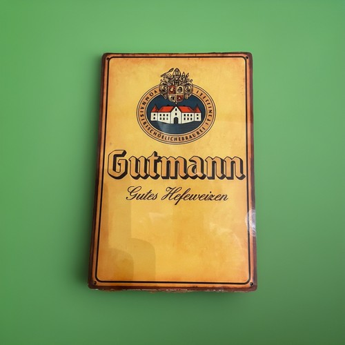Blechschild brauerei gutmann - brauerei,