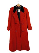 Goldix damen wollmantel rot - wollmantel,
