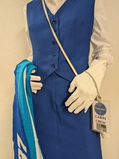 Retro Stewardessen Kostüm Pan