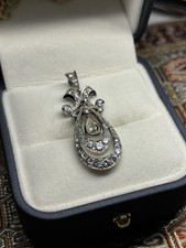 Palladium Diamant Anhänger