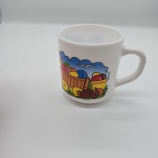 Smarties Tasse Bauernhof Kutsche Vintage Becher Kaffeetasse Teetasse Sammeltasse
