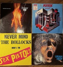 Vinyl LP Schallplatte Sammlung Collection Metal, Death,  Punk,  Rock