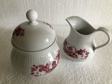 Zuckerdose und milchkännchen - zuckerdose,