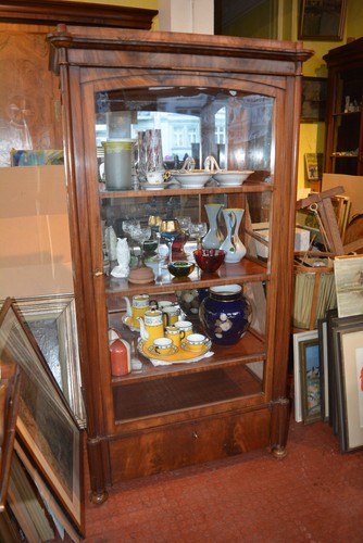 Vitrine 1850 mahagoni - ca,