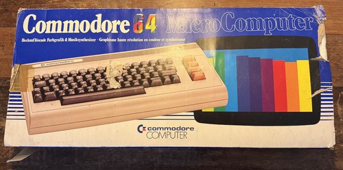 Commodore c64 brotkasten ovp - commodore,