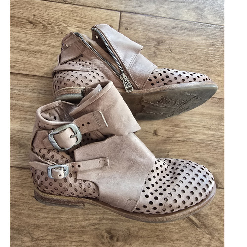 As98 damen stiefelette leder - damen,