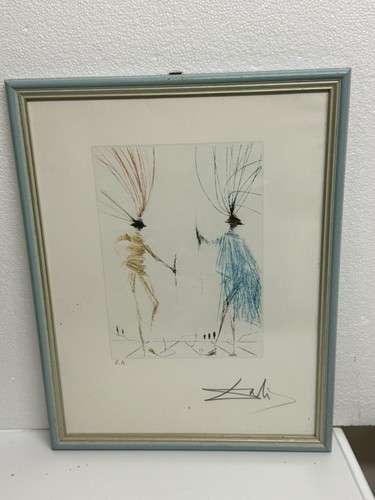Salvador dali radierung - salvador,