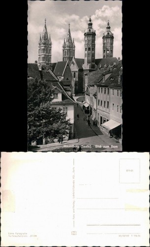 Ansichtskarte naumburg - ansichtskarte,